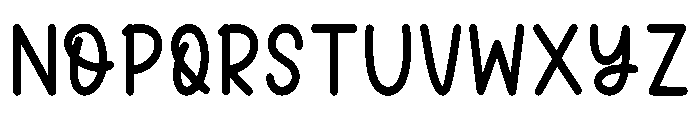 Playful Font Regular Font LOWERCASE