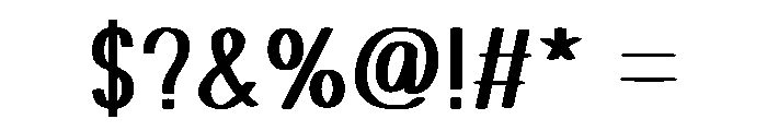 Playful Handwrite Font OTHER CHARS