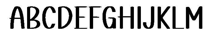 Playful Handwrite Font UPPERCASE
