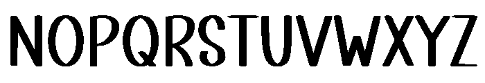 Playful Handwrite Font UPPERCASE