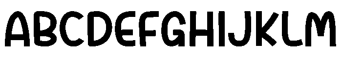 Playful Holidays Font UPPERCASE