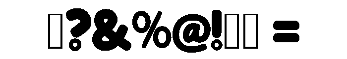 Playful Kids Regular Font OTHER CHARS