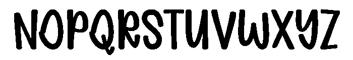 Playful Moment Regular Font UPPERCASE