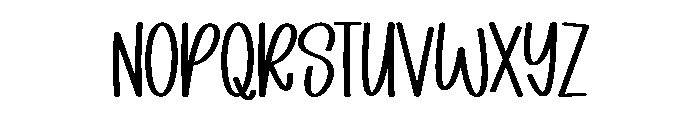 Playful Moment Font UPPERCASE
