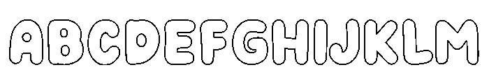 Playful Outline Regular FONT
