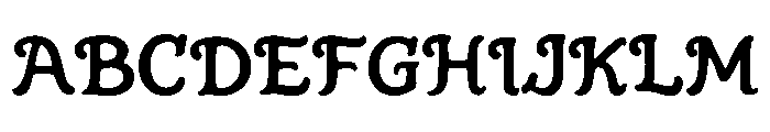 Playful Retro Font UPPERCASE
