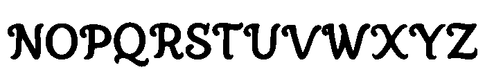 Playful Retro Font UPPERCASE