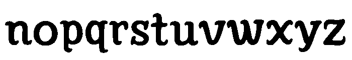 Playful Retro Font LOWERCASE