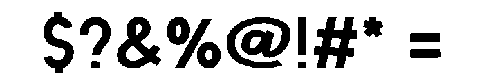 Playful School Font OTHER CHARS