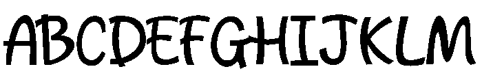 Playful Scriptura Font UPPERCASE