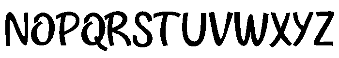 Playful Scriptura Font UPPERCASE
