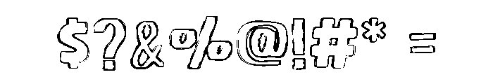 Playful Sketch Regular Font OTHER CHARS
