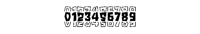 Playful Stacked Regular Font OTHER CHARS