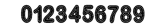Playful Sticker Regular Font OTHER CHARS