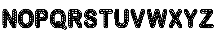 Playful Sticker Regular Font LOWERCASE