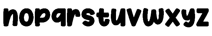 Playful Sweetie Font LOWERCASE
