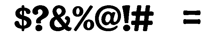 Playful Twist Font OTHER CHARS