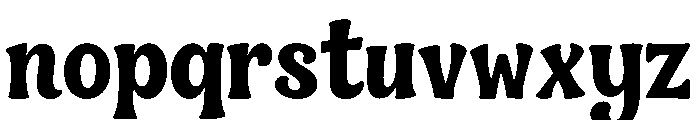 Playful Twist Font LOWERCASE