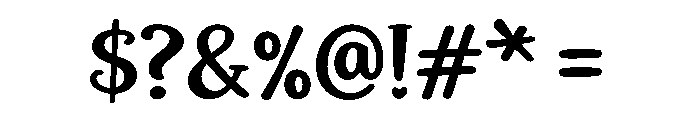 Playful Vibes Font OTHER CHARS