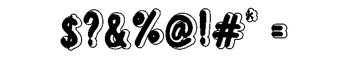 PlayfulPopMono Font OTHER CHARS