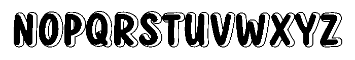 PlayfulPopMono Font UPPERCASE
