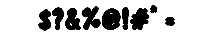 PlayfulPopPastel Font OTHER CHARS