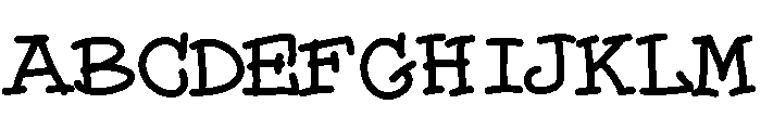 Playmat Font UPPERCASE