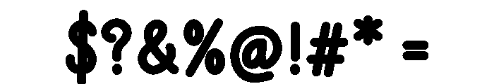 Playnote Bold31 Font OTHER CHARS