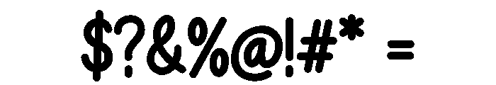Playnote Handwritten6 Font OTHER CHARS