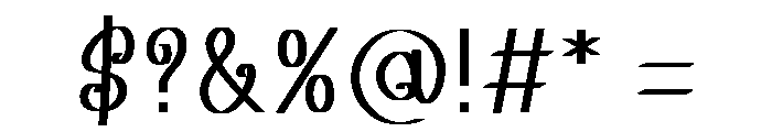 Playnote Joy37 Font OTHER CHARS