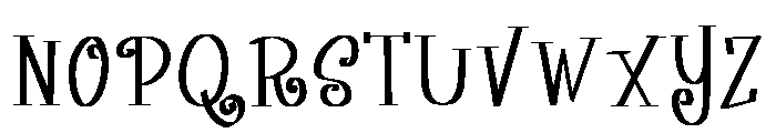 Playnote Joy37 Font UPPERCASE