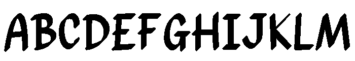 Playnote Luxe33 Font UPPERCASE