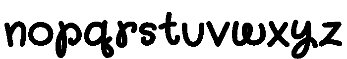 Playnote Swirl38 Font LOWERCASE