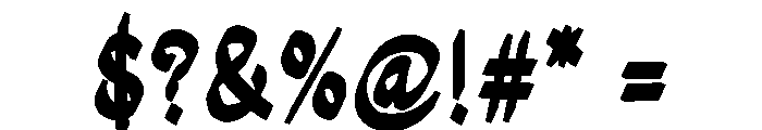 PlaynoteBoldScript26 Font OTHER CHARS