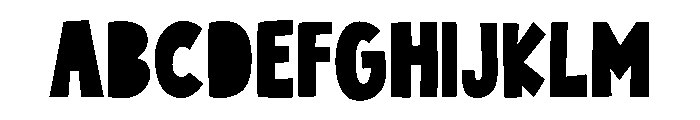 Playpaper Regular Font UPPERCASE