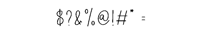 Pleasure Farmhouse Font OTHER CHARS
