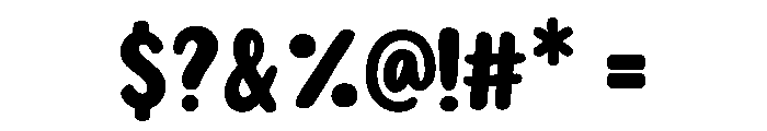 Plonko Font OTHER CHARS