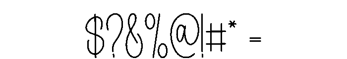 Plotting Font OTHER CHARS