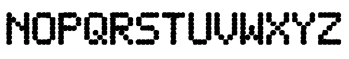 Pluffora Regular Font LOWERCASE