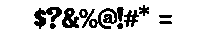 Pluffy Oracled Font OTHER CHARS