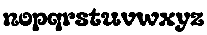 Pluffy Oracled Font LOWERCASE