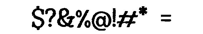 Plum Font OTHER CHARS