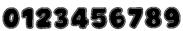 Plump Bubble Regular Font OTHER CHARS