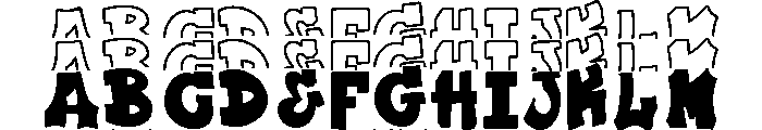Plump Stacked FONT
