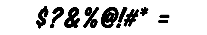 Plushora Font OTHER CHARS