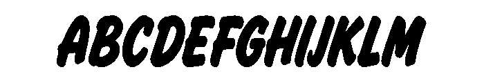 Plushora Font UPPERCASE
