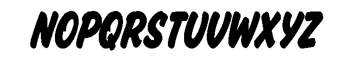 Plushora Font UPPERCASE