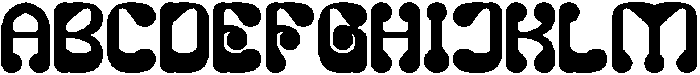 PLEASANT DREAM Bold otf (700) Font UPPERCASE