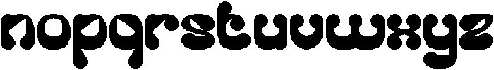 PLEASANT DREAM Bold otf (700) Font LOWERCASE