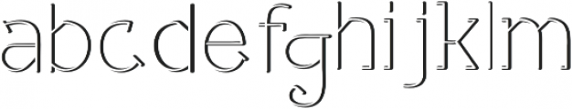Placentia Font Regular otf (400) Font LOWERCASE